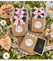 Pizarras infantiles con tizas personalizadas para eventos