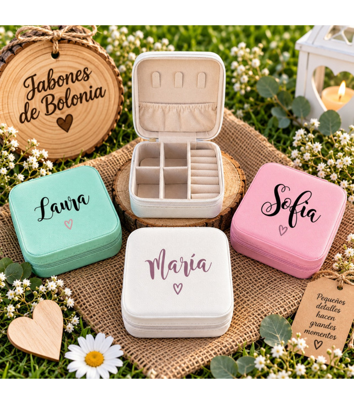 Joyero personalizado con nombre – regalo original y especial