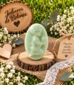 Jabón con figura infantil para bautizo, comunión y eventos