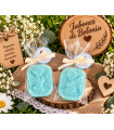 Jabón de angelito para bautizo, comunión y eventos