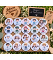 Chapas personalizadas de 59 mm para eventos – Alfiler, imán, abridor o espejo