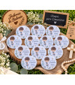 Chapas personalizadas de 59 mm para eventos – Alfiler, imán, abridor o espejo