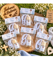 Ambientador de coche personalizado para comunión, bautizo y boda