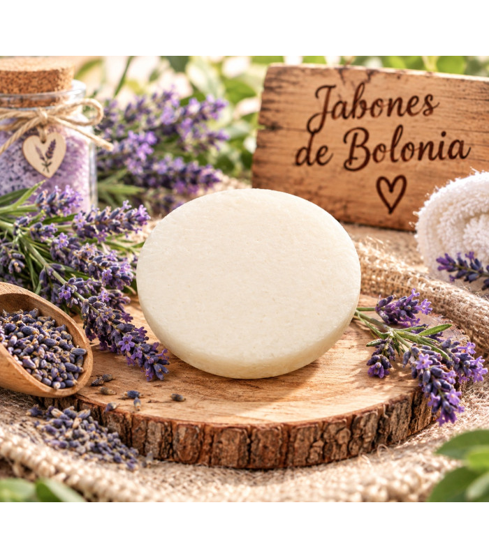 Gel Sólido de Lavanda con Aceite Esencial – Efecto Relajante