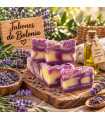 Jabón Natural de Aceite de Oliva y Lavanda – Suave y Relajante