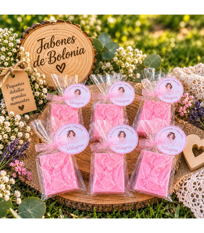 Jabón de Niña para Primera Comunión Personalizado
