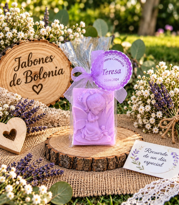 Jabón de Niña para Primera Comunión Personalizado