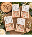 Juego Tres en Raya de madera personalizado para eventos