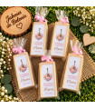 Juego de dominó de madera personalizado para eventos
