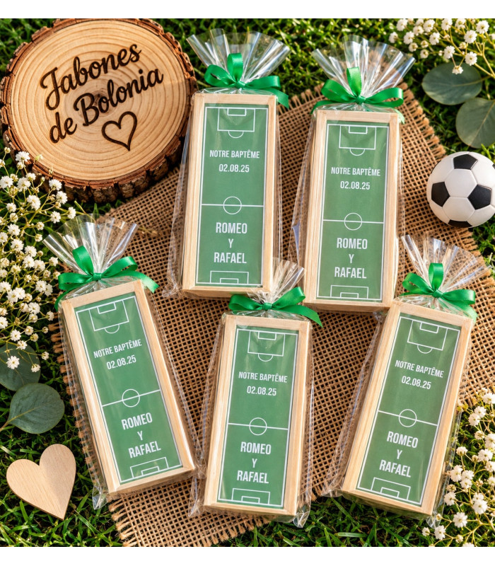 Juego de dominó de madera personalizado para eventos