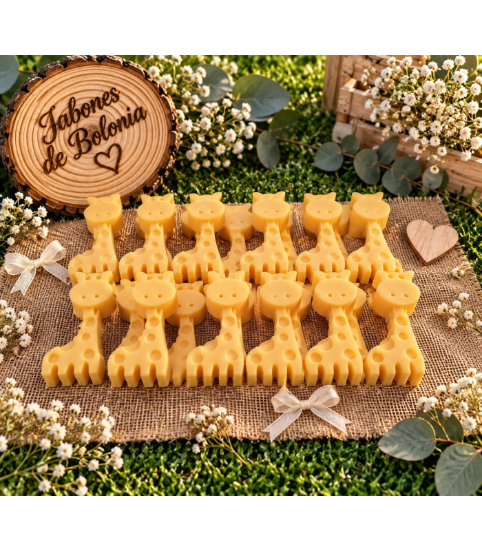 Jirafa de Jabón Personalizada para Eventos