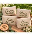 Neceser personalizado con nombre para bodas, comuniones y bautizos