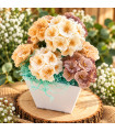 Ramo De Flores De Jabón En Maceta Decorativa