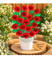 Ramo De Flores De Jabón En Maceta – Amapolas O Margaritas