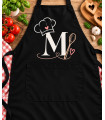 Título Delantal De Cocina Personalizado Con Nombre O Diseño