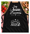 Título Delantal De Cocina Personalizado Con Nombre O Diseño