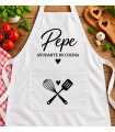Título Delantal De Cocina Personalizado Con Nombre O Diseño