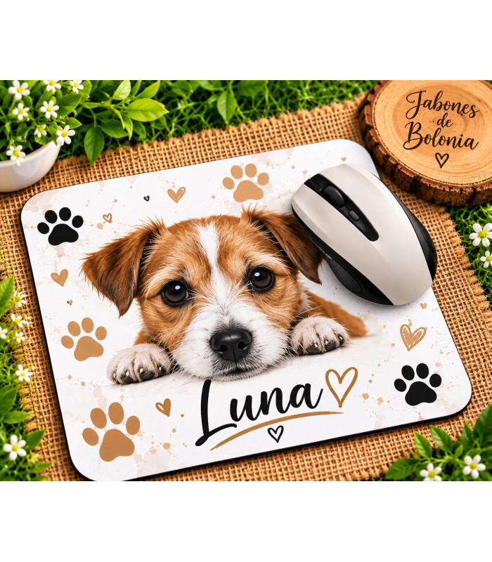 Alfombrilla De Ratón Personalizada Con Nombre Y Diseño