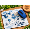 Alfombrilla De Ratón Personalizada Con Nombre Y Diseño