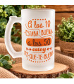 Jarra De Cerveza Personalizada Con Frase O Diseño