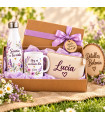 Caja De Regalo Personalizada Con Botella Termo, Taza Y Neceser
