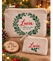 Set De Neceser Y Monedero Personalizado Con Nombre