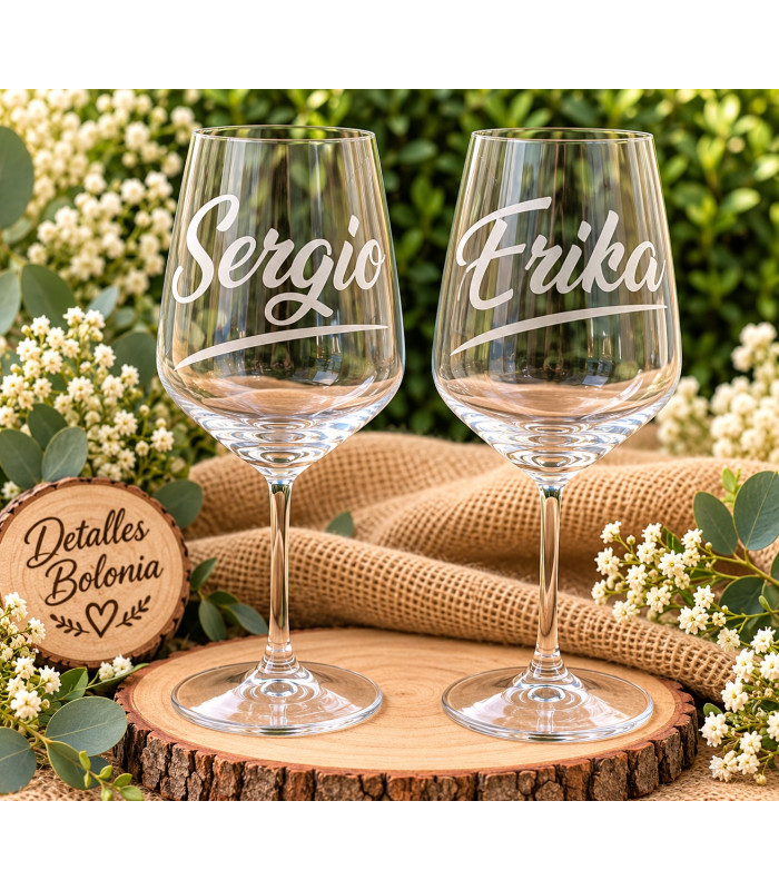 COPAS DE VINO PERSONALIZADAS