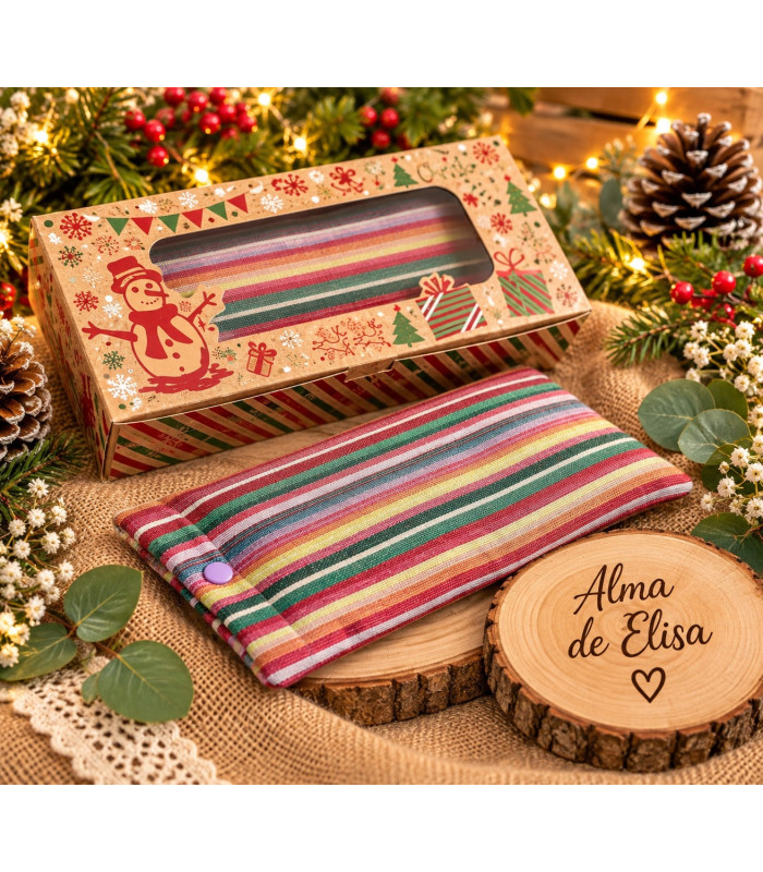Saco Térmico De Semillas Naturales Con Aromas Y Funda Lavable