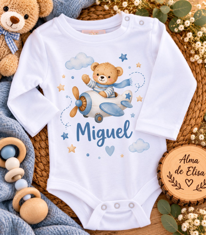 Body De Bebé Personalizado Con Nombre, Dibujos o Frases