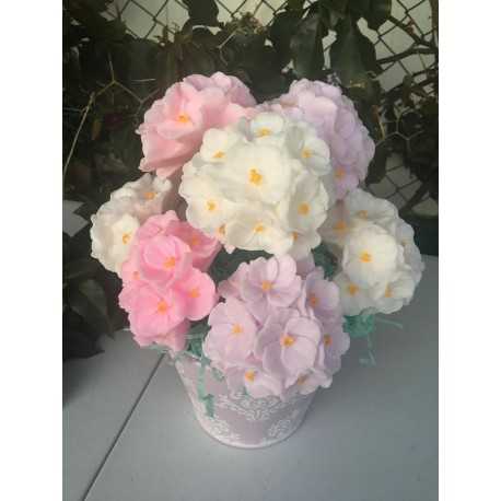 RAMO DE HORTENSIAS DE JABÓN