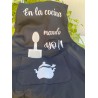 DELANTAL ADULTO PERSONALIZADO