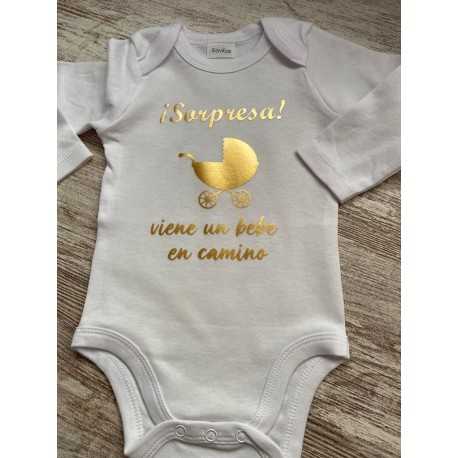 BODY DE BEBE PERSONALIZADO